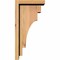 Ekena Millwork Mediterranean Smooth Corbel w/Backplate, Western Red Cedar, 5 1/2"W x 8"D x 16"H COR06X08X16MED01SWR - alternate 3